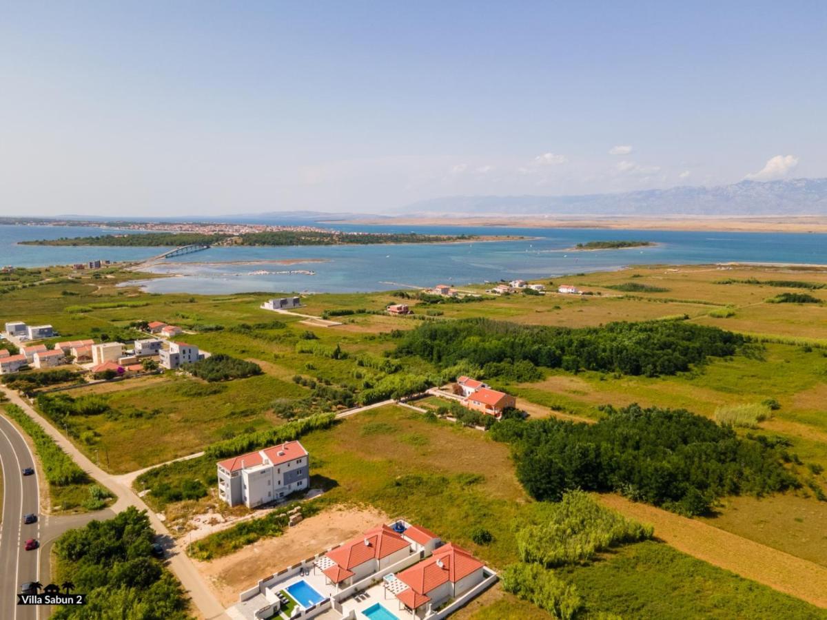 Villas Sabun - Modern House With Heated Pool Privlaka  Ngoại thất bức ảnh