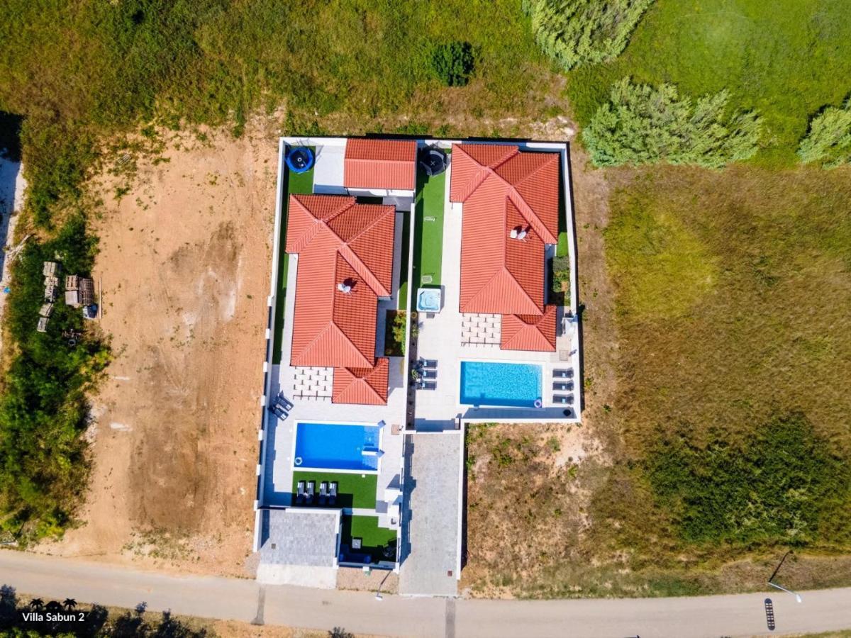 Villas Sabun - Modern House With Heated Pool Privlaka  Ngoại thất bức ảnh