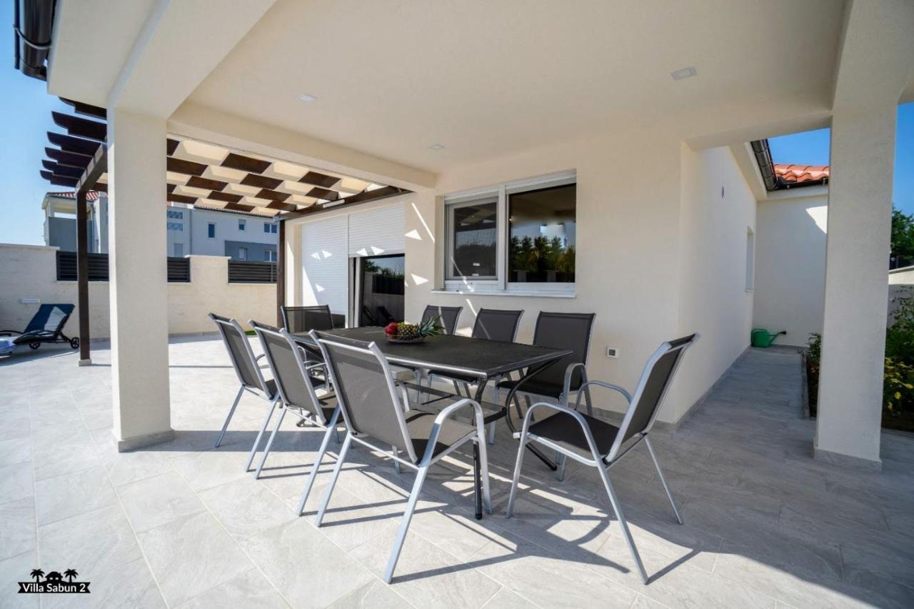 Villas Sabun - Modern House With Heated Pool Privlaka  Ngoại thất bức ảnh